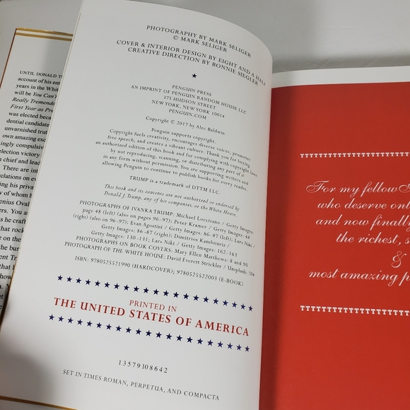 Signed Alec Baldwin You Can't Spell America Without Me Donald Trump Parody Book - Picture 3 of 8